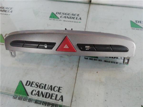 interruptor luces emergencia peugeot 308 2007