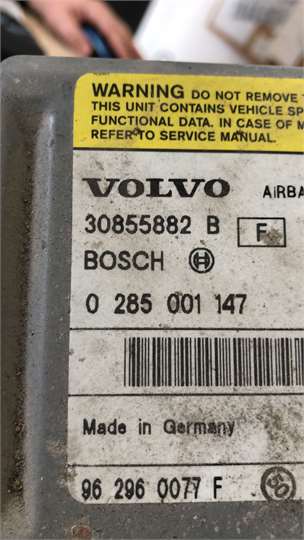 Centralita Airbag Volvo S40 Berlina (1995->) foto 2