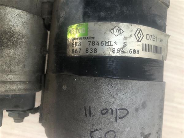 Motor Arranque Renault Clio II Fase II (B/CB0)(2001->) foto 4