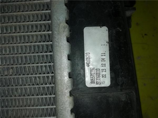 RADIADOR AGUA Opel Corsa D (2006->) foto 3