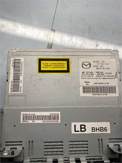 Radio / Cd Mazda 3 Berlina (BL)(2009->) foto 4