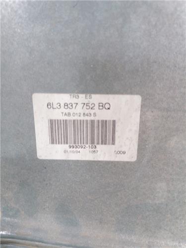Elevalunas Electrico Delantero Derecho Seat Ibiza (6L1)(04.2002->) foto 4