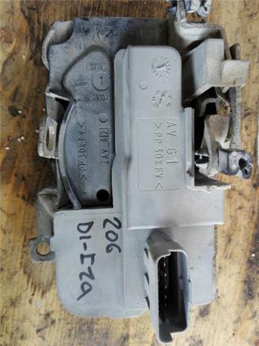 Cerradura Puerta Trasera Derecha Peugeot 206 (1998->)