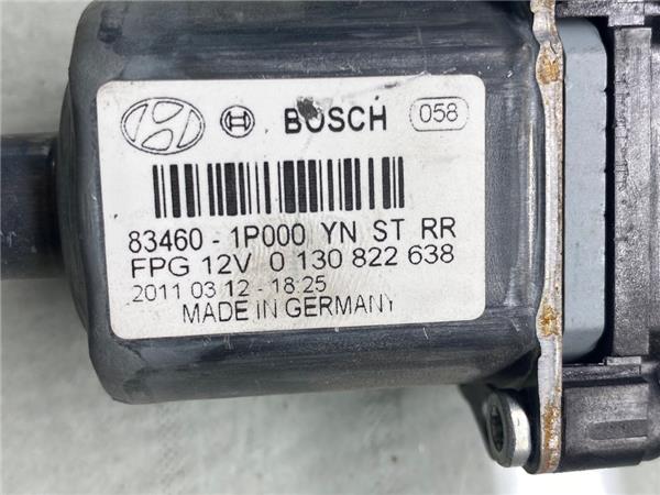 MOTOR ELEVALUNAS TRASERO DERECHO Hyundai ix20 (JC)(2010->) foto 2