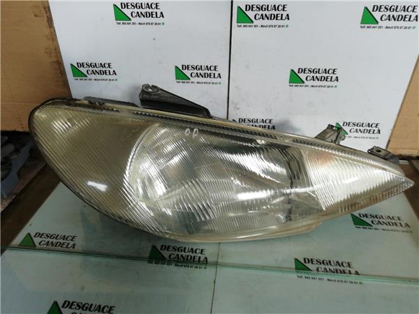 Faro Delantero Derecho Peugeot 206 (1998->)