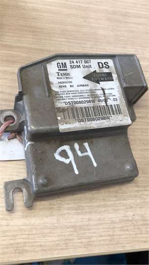 Centralita Airbag Opel Corsa C (2000->)