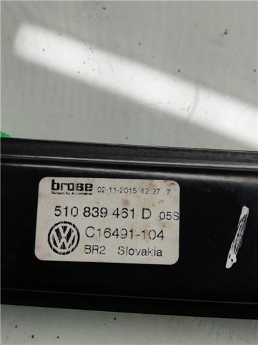 Elevalunas Electrico Trasero Izquierdo Volkswagen Golf Sportsvan VII (AM1)(12.2013->2017) foto 2