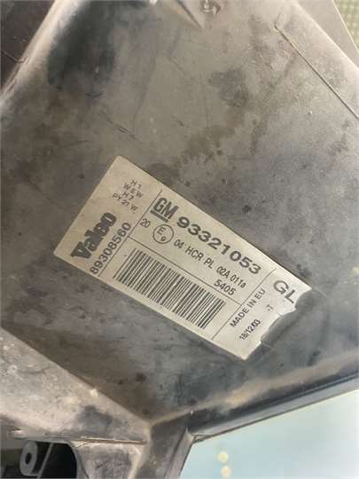 Faro Delantero Derecho Opel Meriva (2003->) foto 2