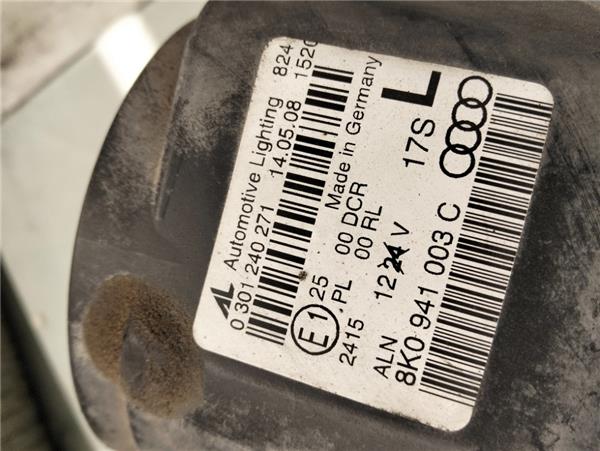 Faro Delantero Izquierdo Audi A4 Berlina (8K2)(2008->) foto 3