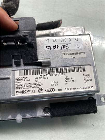 Pantalla Audi A6 Berlina (4F2)(2004->) foto 3