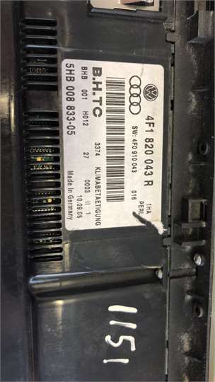 Mandos Calefaccion / Aire Acondicionado Audi A6 Berlina (4F2)(2004->) foto 5