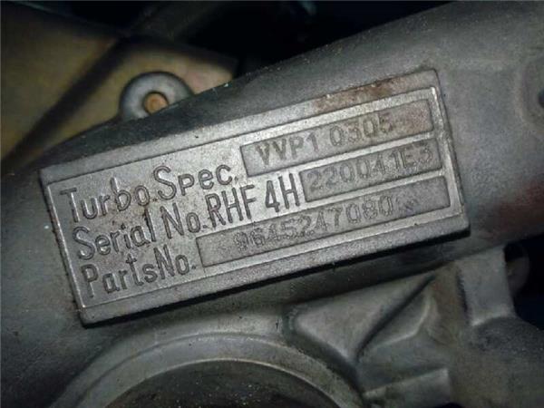 Turbo Citroen XSARA BERLINA foto 2