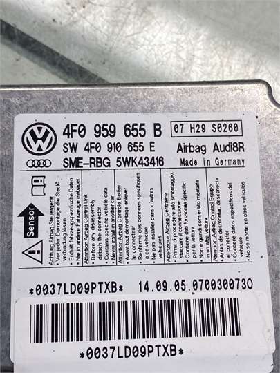 Centralita Airbag Audi A6 Berlina (4F2)(2004->) foto 2