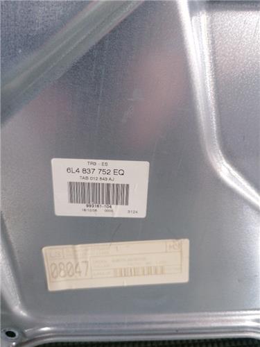 Elevalunas Electrico Delantero Derecho Seat Ibiza (6L1)(04.2002->) foto 3