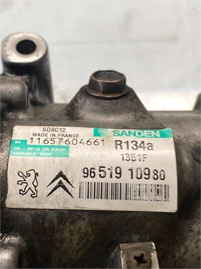 Compresor Aire Acondicionado Citroen C4 Berlina (06.2004->) foto 3