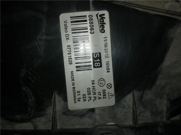 Faro Delantero Derecho Fiat II Punto (188) Berlina (2002->) foto 5