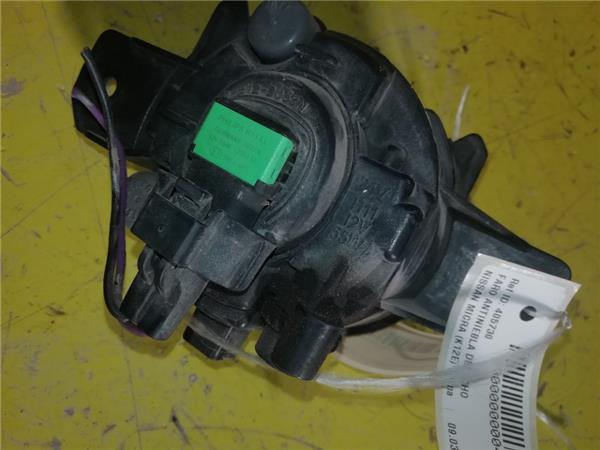 Faro Antiniebla Derecho Nissan Micra (K12E)(11.2002->) foto 3