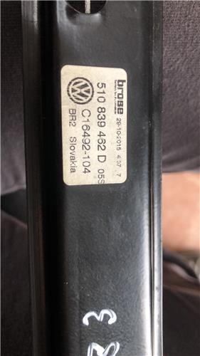Elevalunas Electrico Trasero Derecho Volkswagen Golf Sportsvan VII (AM1)(12.2013->2017) foto 2