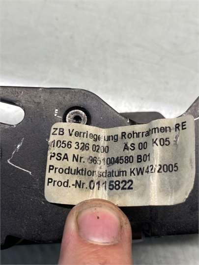 Cerradura Puerta Delantera Derecha Peugeot 307 CC Cabrio-Coupé (S2)(06.2005->) foto 3