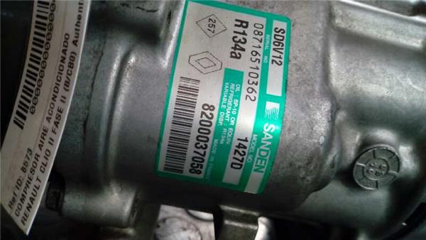 Compresor Aire Acondicionado Renault Clio II Fase II (B/CB0)(2001->) foto 2