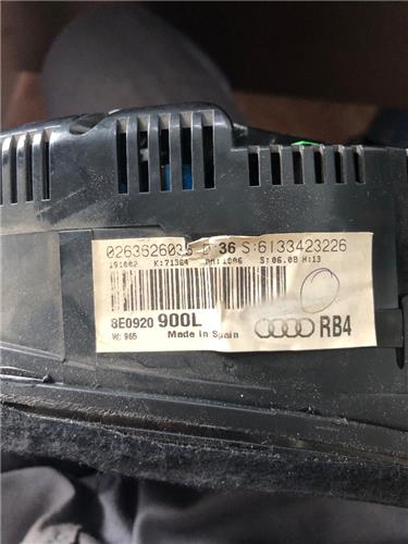 Cuadro Instrumentos Audi A4 Avant (8E)(2004->) foto 5
