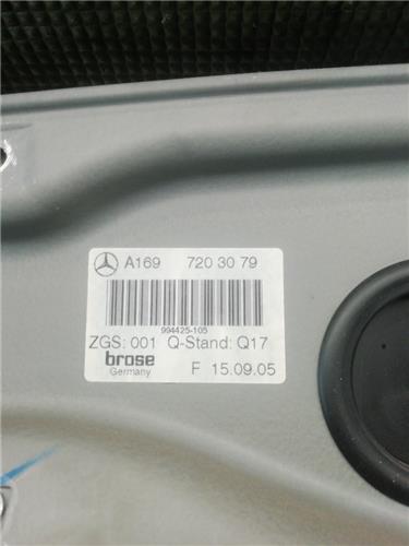 Elevalunas Electrico Delantero Derecho Mercedes-Benz Clase B (BM 245)(03.2005->) foto 3