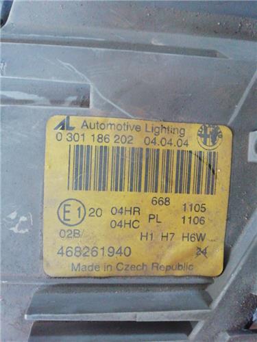 Faro Delantero Derecho Alfa Romeo 147 foto 2