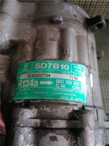 Compresor Aire Acondicionado Volkswagen Polo III (6N1)(09.1994->) foto 2