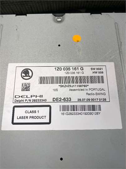 Radio / Cd Skoda Octavia Combi (1Z5)(2008->) foto 4