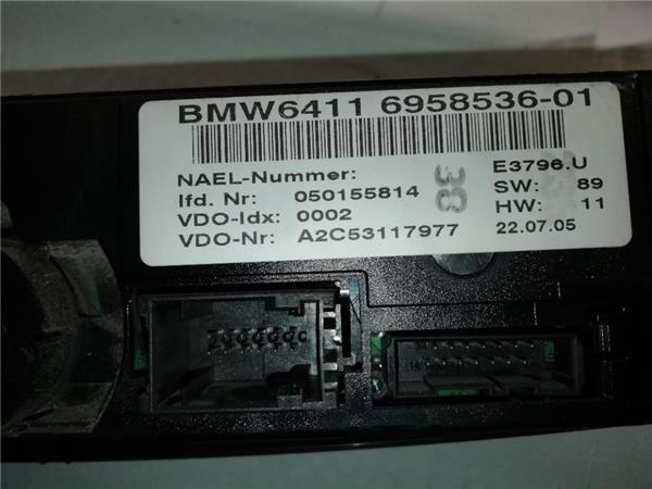 Mandos Calefaccion / Aire Acondicionado BMW Serie 1 Berlina (E81/E87)(2004->) foto 4