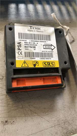 Centralita Airbag Citroen C3 (2002->)
