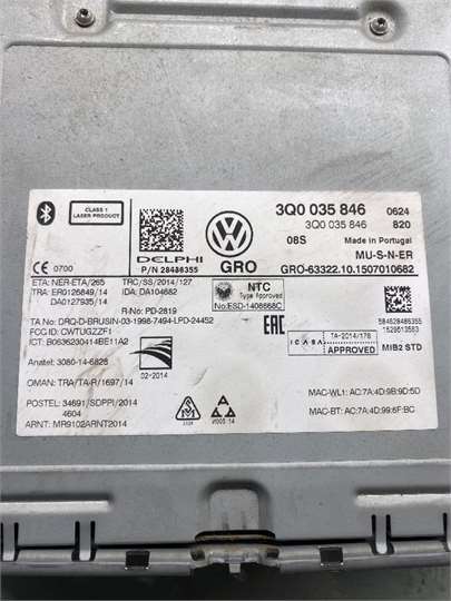 Radio / Cd Volkswagen Golf Sportsvan VII (AM1)(12.2013->2017) foto 4
