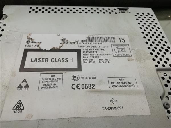 Radio / Cd Nissan Qashqai (J11E)(2013->) foto 3