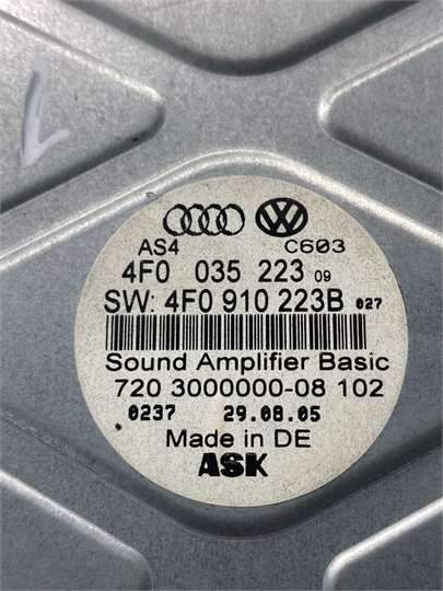 AMPLIFICADOR SONIDO Audi A6 Berlina (4F2)(2004->) foto 3