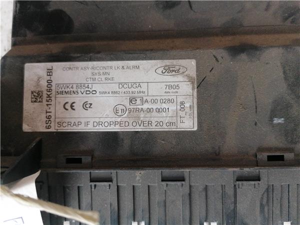 Modulo Confort Ford Fiesta (CBK)(2002->) foto 2