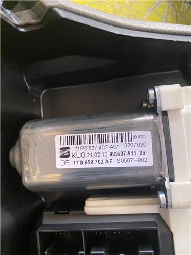 Elevalunas Electrico Delantero Derecho Seat Leon (1P1)(05.2005->) foto 3