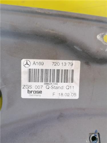 Elevalunas Electrico Delantero Izquierdo Mercedes-Benz Clase A (BM 169)(06.2004->) foto 3