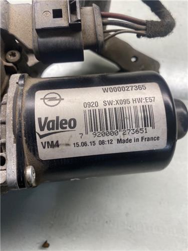 Motor limpiaparabrisas delantero derecho Opel Zafira C Tourer (09.2011->) foto 4