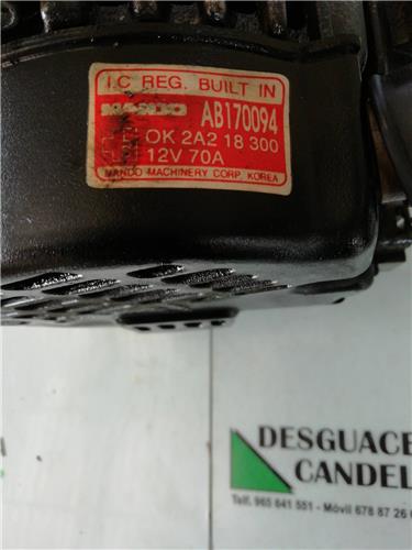 Alternador Kia Shuma (1997->) foto 3