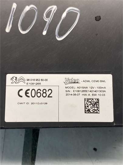 Modulo Electronico Citroen C4 Picasso/Spacetourer (05.2013->) foto 3