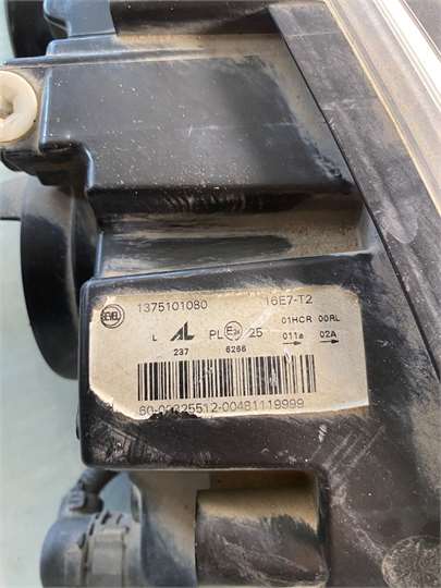 Faro Delantero Izquierdo Peugeot Boxer Camion Doble Cabina (2014->) foto 3