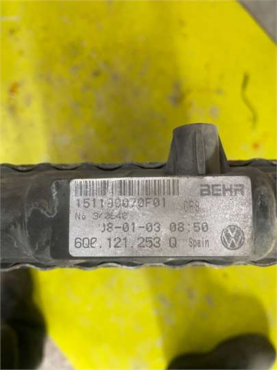 RADIADOR AGUA Volkswagen Polo IV (9N1)(11.2001->) foto 3