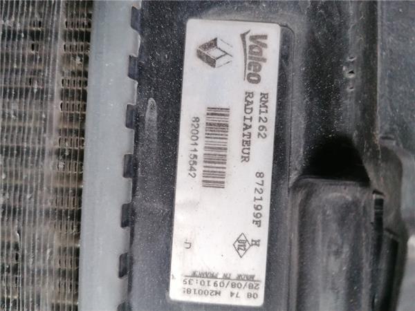 RADIADOR AGUA Renault Megane II Classic Berlina (2003->) foto 3