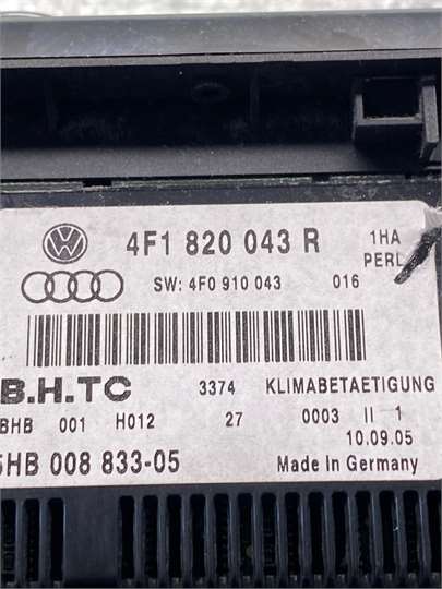 Mandos Calefaccion / Aire Acondicionado Audi A6 Berlina (4F2)(2004->) foto 2