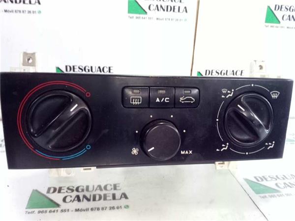 mandos calefaccion aire acondicionado peugeot