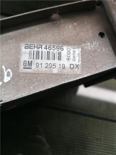Intercooler Opel Zafira A (1999->) foto 3