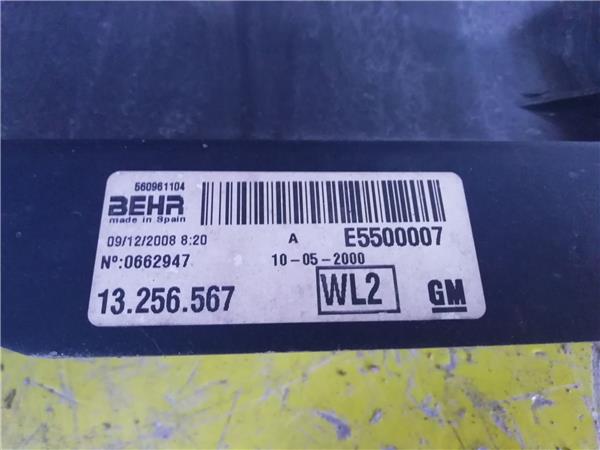 Electroventilador Opel Corsa D (2006->) foto 2