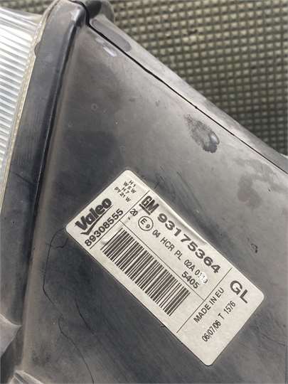 Faro Delantero Izquierdo Opel Meriva (2003->) foto 5