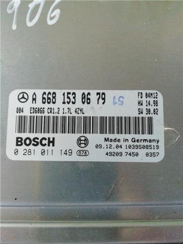 Centralita Mercedes-Benz Vaneo (BM 414) Compact Van (10.2001->) foto 3