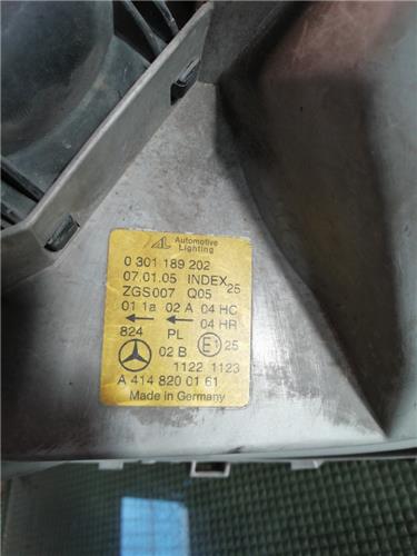 Faro Delantero Derecho Mercedes-Benz Vaneo (BM 414) Compact Van (10.2001->) foto 3